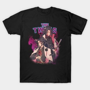 Bootleg Demon Slayer The Twins T-Shirt